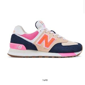 Womens 574v2 'Natural Indigo Vintage Rose'